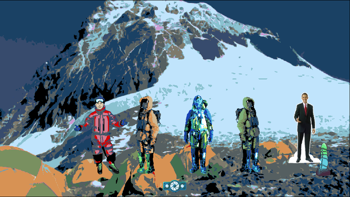 HashtagEverest's tweet photo. Just took this sweet selfie at Camp IV #Everest #powerofnature https://t.co/vmbZbvTV6X