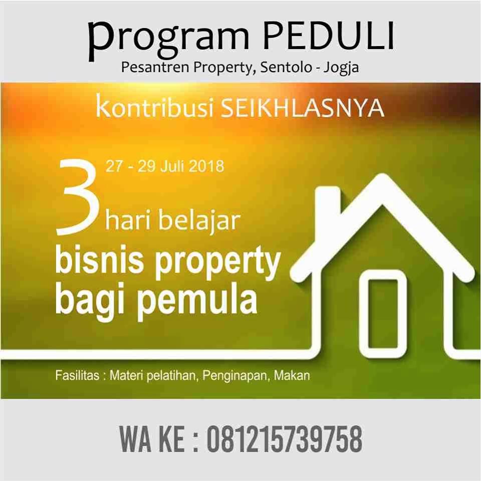 PProperty_id's tweet photo. Kelas Intensif 3 Hari Developer Pemula. Bagi developer property pemula yang ingin belajar langsung dengan para mentor yang telah berpengalaman silahkan daftarkan diri anda, akan diajarkan ilmu-ilmu property dari A-Z.
27-29 Juli 2018 di Pesantren Property, Sentolo - Kulonprogo https://t.co/1ECxGUF3sP