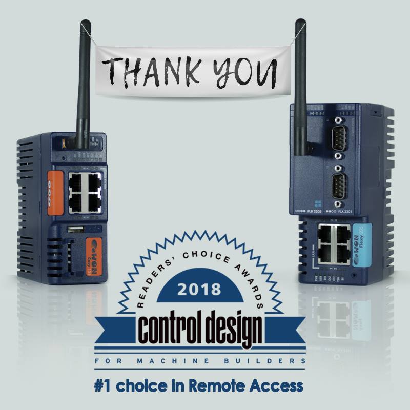 prosistav's tweet image. A @ewonrouters é, pelo 4º ano consecutivo, a primeira escolha em acesso remoto
#eWON #ControlDesign #ReadersChoice #acessoremoto #routerindustrial #IIoT #flexy205