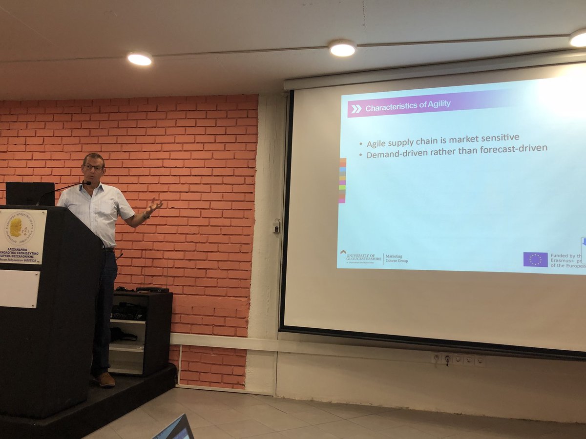 SCVisTool's tweet image. Professor Towers talking about SC Vis at our Partner Meeting in Thessaloniki @EUErasmusPlus @uniofglos