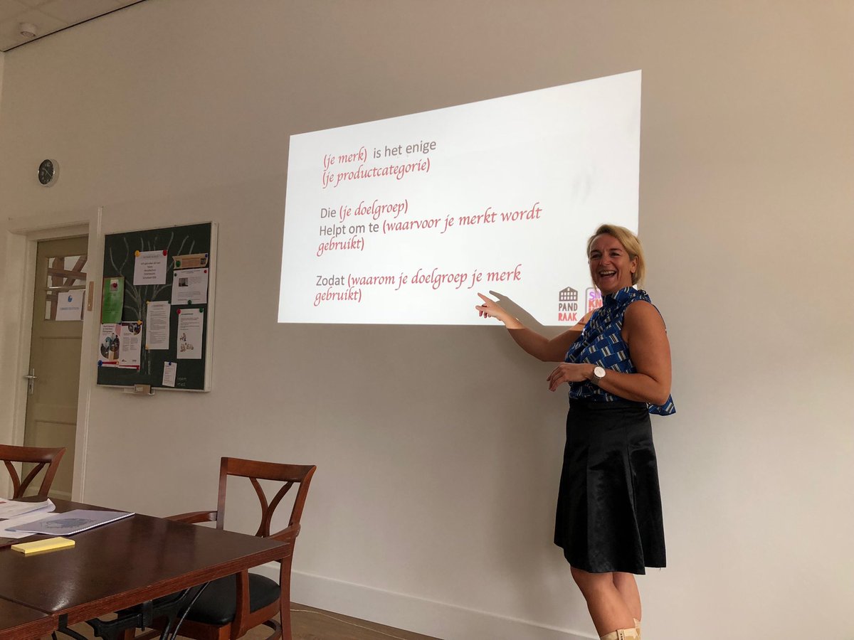 Super leuke masterclass Personal Branding van <a href="/LonnekeDeutekom/">Lonneke Deutekom</a> bij <a href="/Fem2business/">Fem2Business</a>.