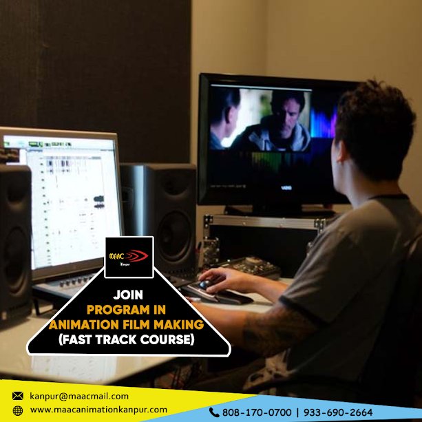 MAAC_KANPUR's tweet photo. Join!
Program In Animation Flim Making (Fast Track Course)
Admissions Open for 2018.
#BestAnimationInstitute #BestPlacements
#MAACKanpur #MAACAnimation #AdmissionsOpen2018
Call us to know more about #MAAC @ 8081700700 / 9336902664 https://t.co/gGFHFx4ahK
