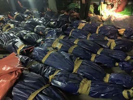 ဖားကန္႔မွာေျမစာပံုၿပိဳလို႔ေသခဲ့တဲ့သူေတြအတြက္.အစိုးရတို႔.မီဒီယာတို႔ မ်က္စိပိတ္.နားပိတ္ျဖစ္ေနတယ္..
အဲဒီသူေတြသာ ဘဂါၤလီကုလားျဖစ္ၾကည့္ပါလား..ကမ႓ာပါေက်ာ္သြားမယ္..Bo Mya