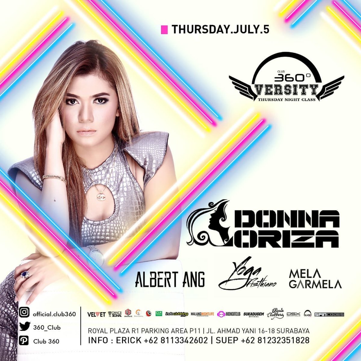 Tonight <a href="/360_Club/">Club 360°</a> Surabaya