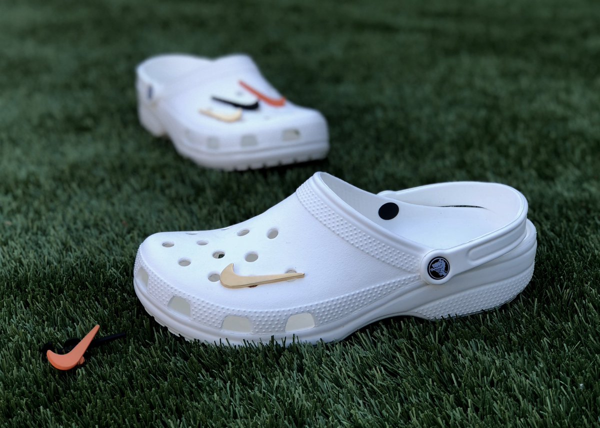 nike crocs collab