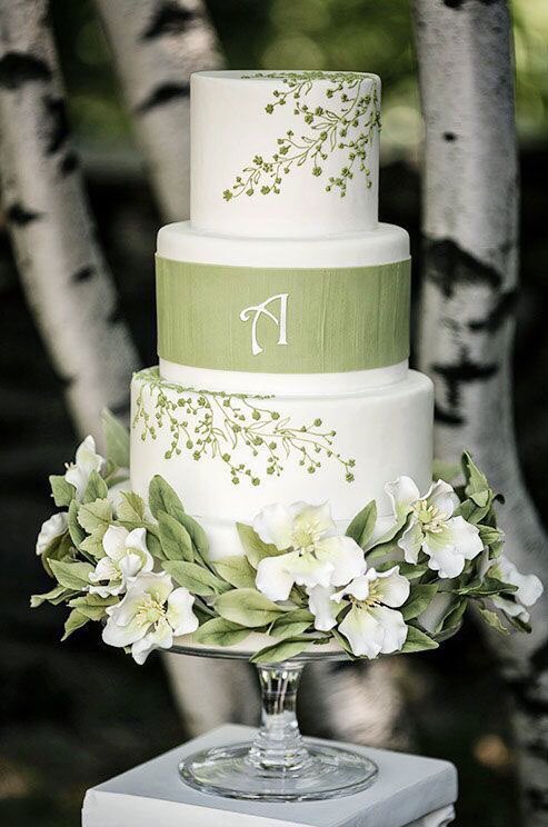 Yo sé que por aquí hay muchas futuras novias a las que les chifla el verde! Pues entonces esta tarta no les pasará desapercibida!
#inartdeco #inartdecobodas #novias #novia #bride #brides ##weddingcake #cake