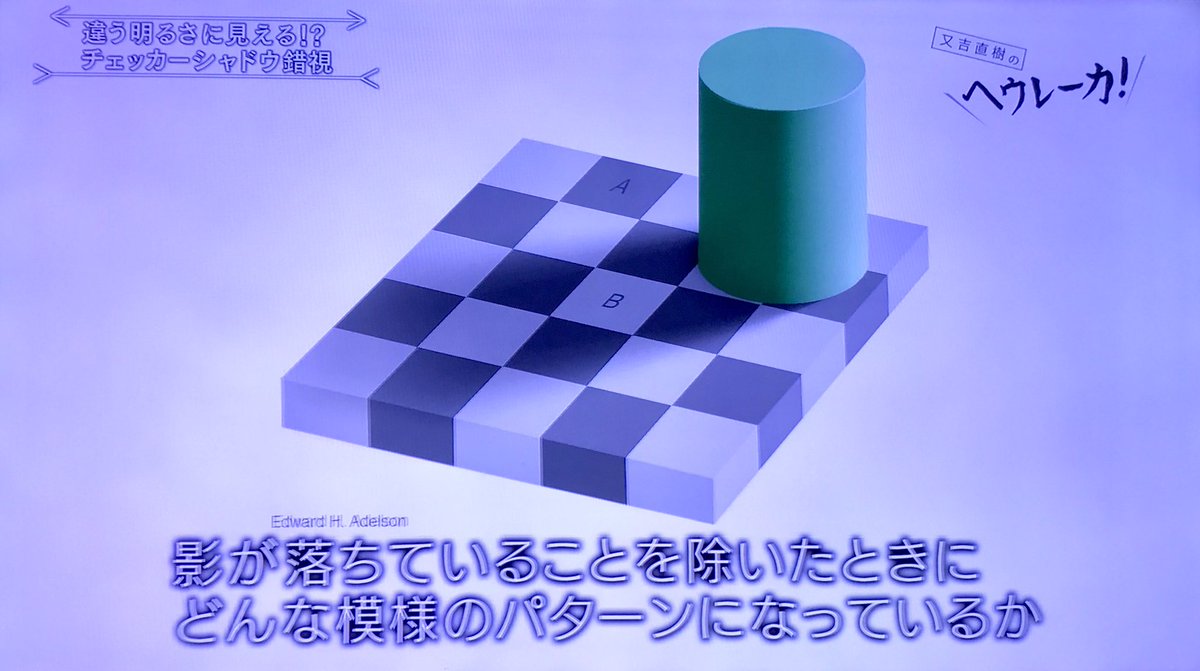 なぜ目の錯覚 錯視 は起こるのか 直角が大好きな脳のヒミツを探る 又吉直樹のヘウレーカ 2ページ目 Togetter なぜ目の錯覚 錯視 は起こるのか 直角が大好きな脳のヒミツを探る 又吉直樹のヘウレーカ 2ページ目 Togetter