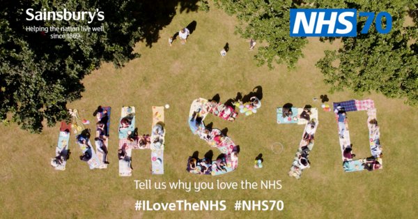 Happy 70th birthday to the NHS. This film is to thank all NHS staff and volunteers. ILoveTheNHS NHS70 thndr.me/87qT1b
