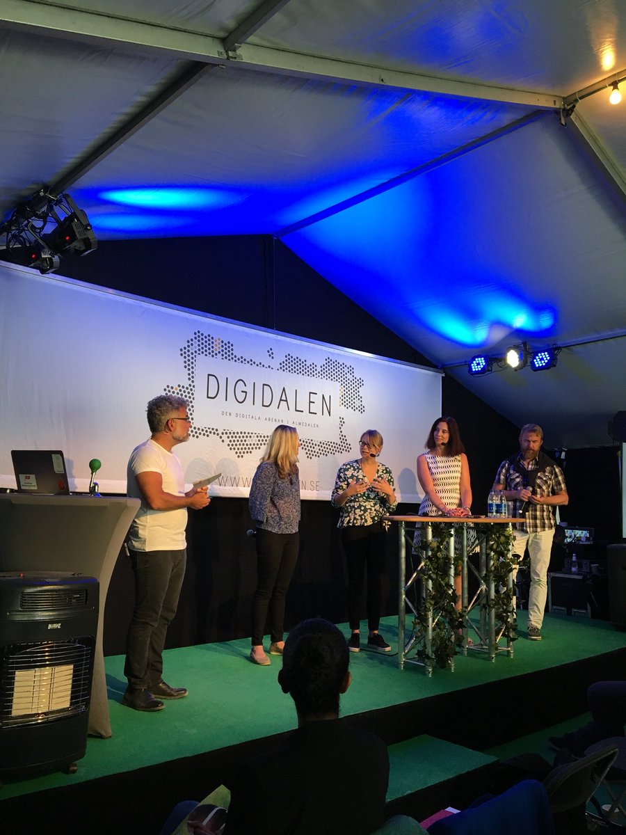digidalen's tweet image. ”Det kan bli lättare att plugga med AI-stöd” - med @Ingenjorerna @KRYcare @Nowakomm och @bylineMiranda #digidalen #almedalen2018