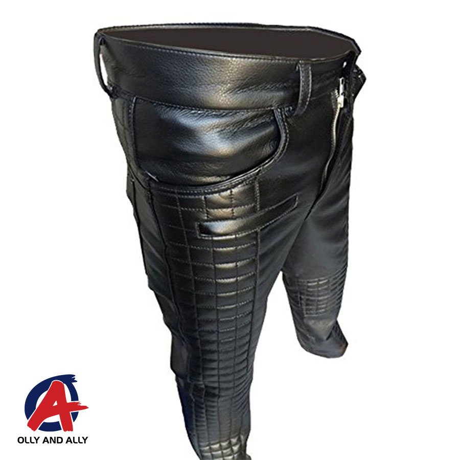 mens leather jeans 501