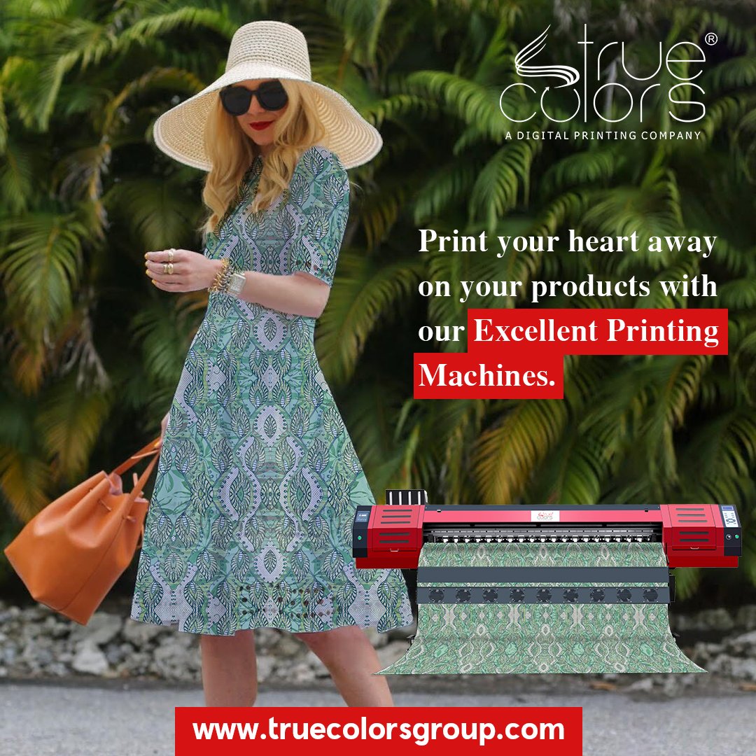 With true colors and our quality machines, customise your products with any print you want!
Visit : truecolorsgroup.com
#fabric #colors #truecolors #surat #machine #printing #fashion #GetThatPrint #customjse #digitalprinting #textile #productprinting #thursdaythoughts