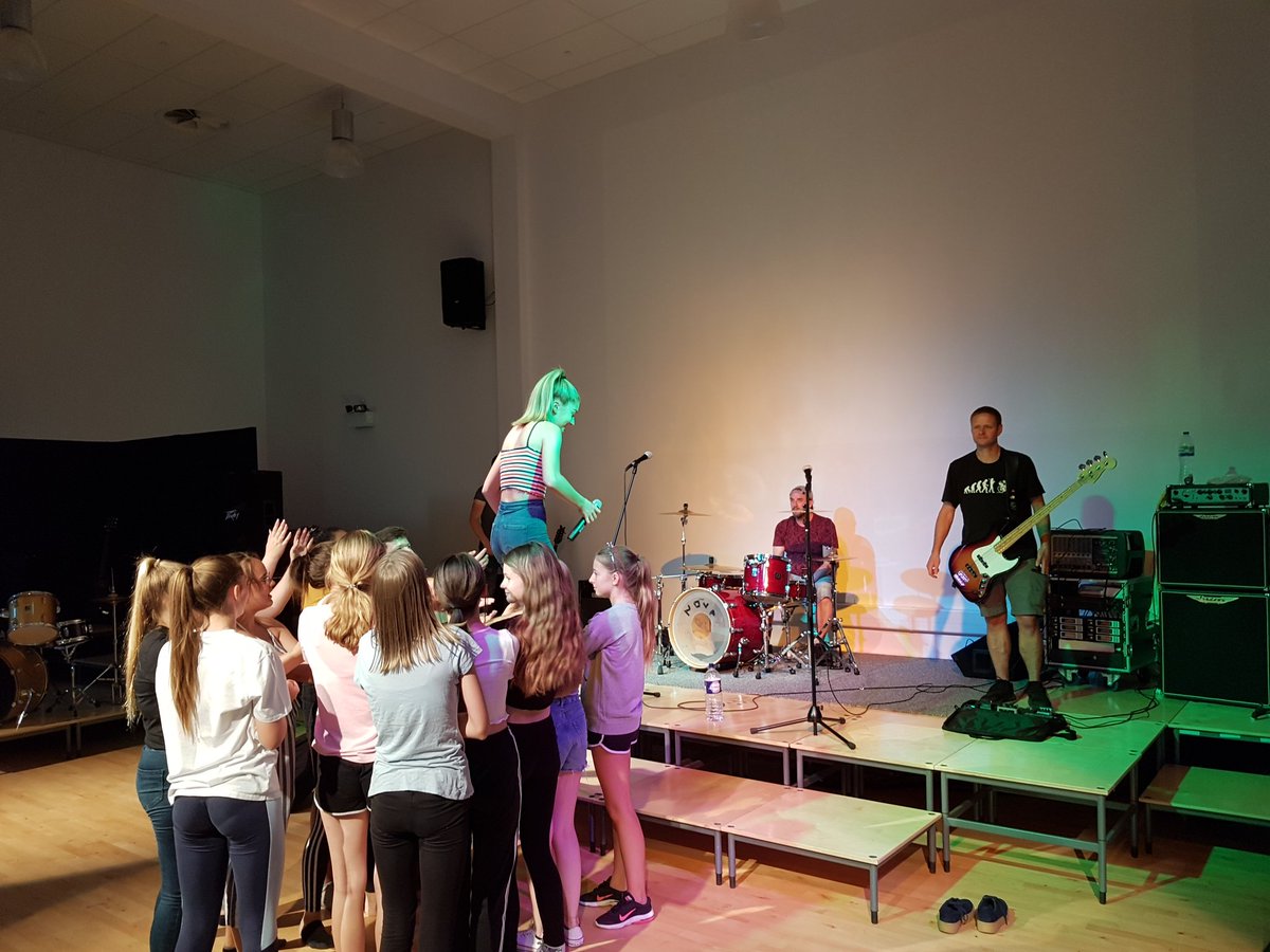 School of Rock times for this weekend. 

Saturday and Sunday. 

2.30pm &amp; 6.30pm. 

Tickets available on the door at Marriotts school. £10 adult, £8 consession. 

#schoolofrock #music #drama