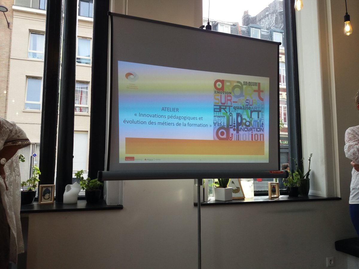 ldevorst's tweet photo. C'est parti pour 1h30 consacrée à l'innovation pédagogique et à l'évolution des métiers de la #formation. @AdeccoFrance  @Lyrecorecrute https://t.co/6D2AQM4JmL