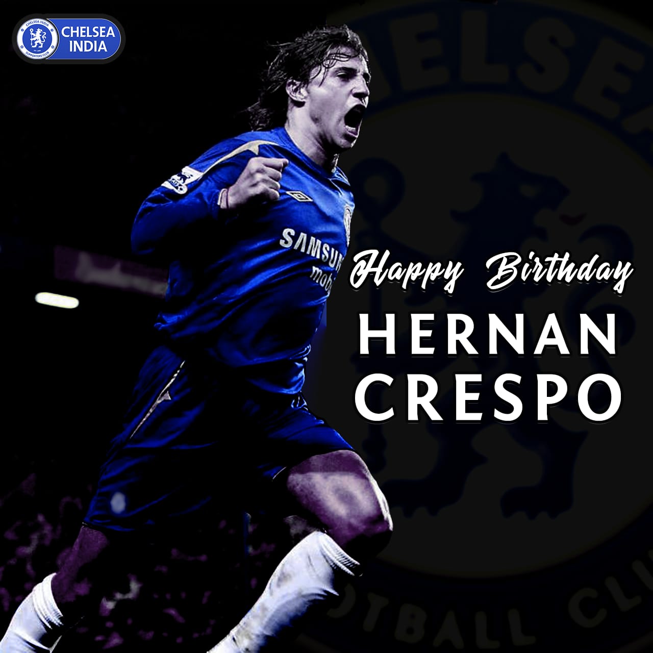 Wishing a very Happy Birthday to our former striker and winner, Hernan  