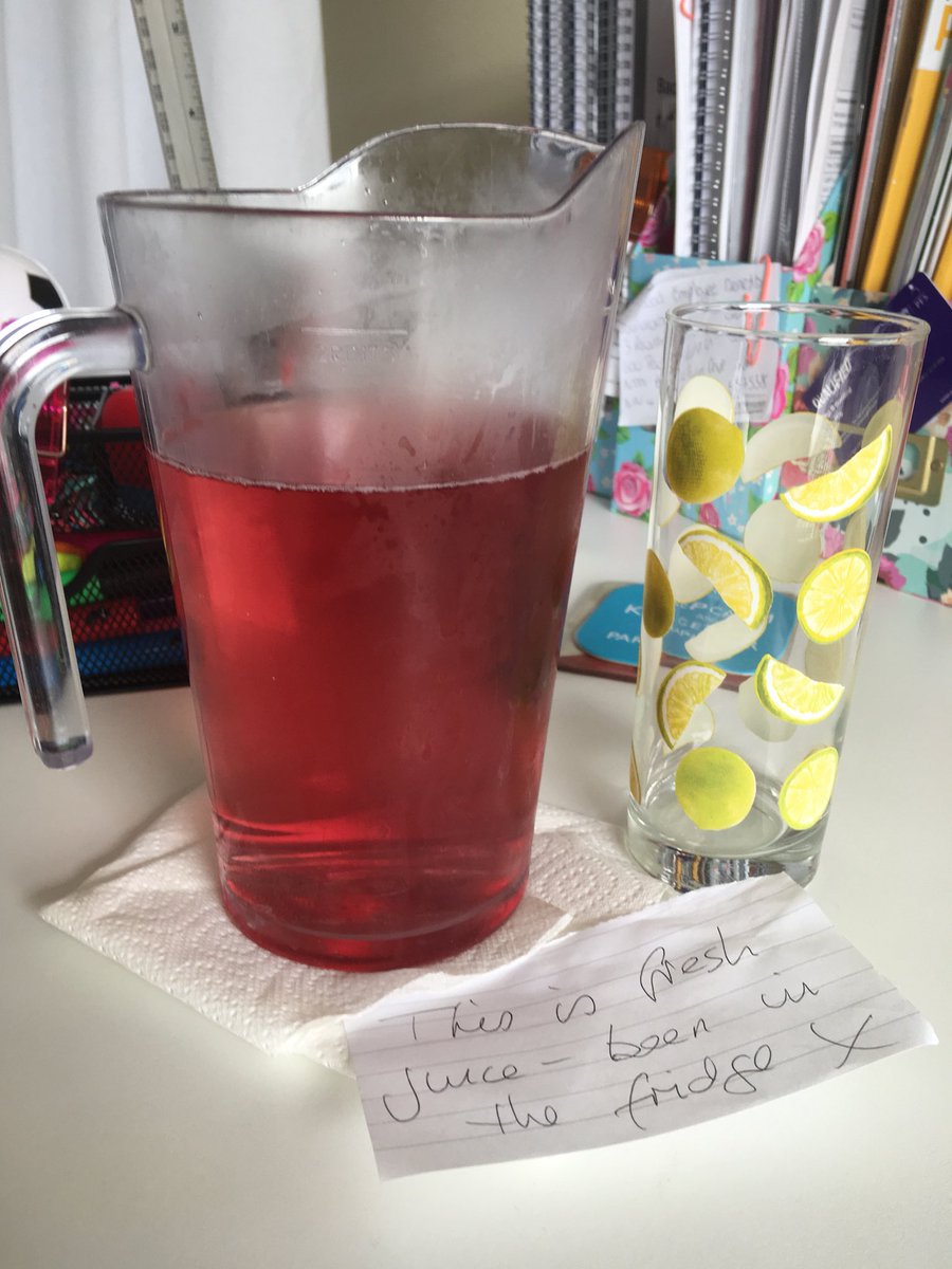 Just one of the benefits of having a temporary office at my parent’s house ... now if only I could get them to write reports !!