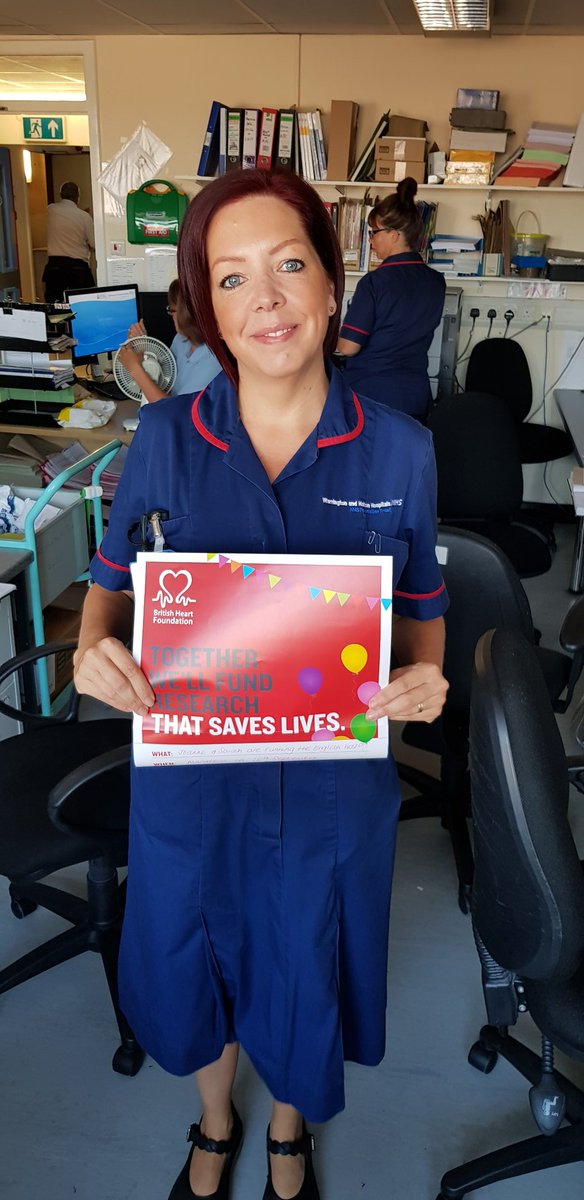 Good luck Joanne fund raising for 1/2 marathon at Warrington.#TeamResp #WHH #NHS70 together we are great.