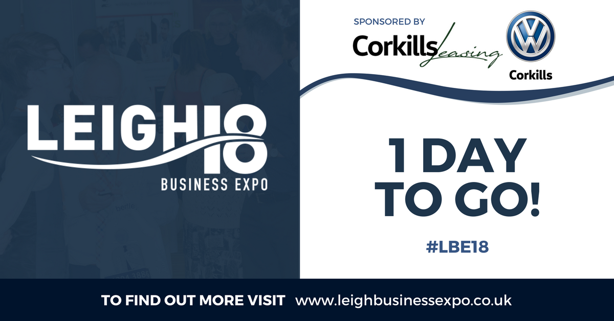 Myself and <a href="/SeanBaltic/">Sean Taylor</a> will be attending @LeighBizExpo18 tomorrow and we can't wait!  Come and have a chat if you are looking into the idea of tech focussed apprenticeships #LBE18