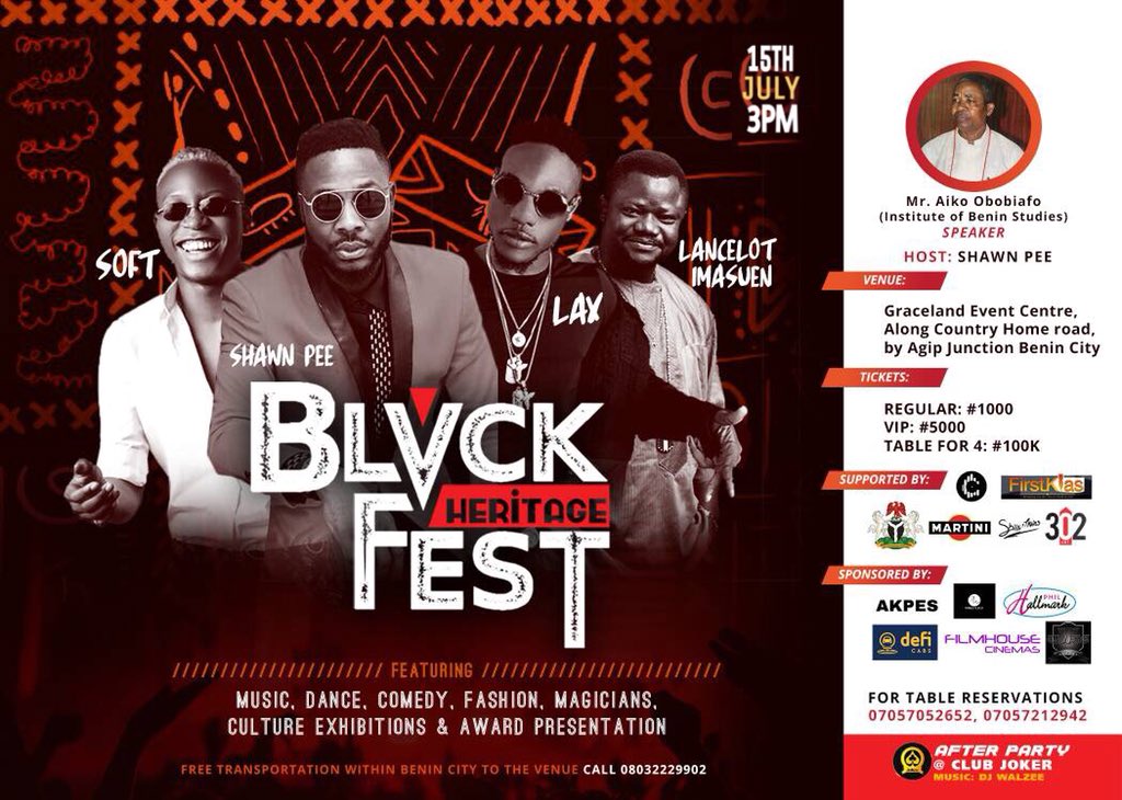 laspogist's tweet photo. Come let’s #CelebrateAfricanCulture together on July 15th

Call 0705 721 2942 To get your tickets or via https://t.co/dS5yS6JI5G 

Cc @Maazi_TW 
#Blvckheritagefest https://t.co/YqbJIgFxJS