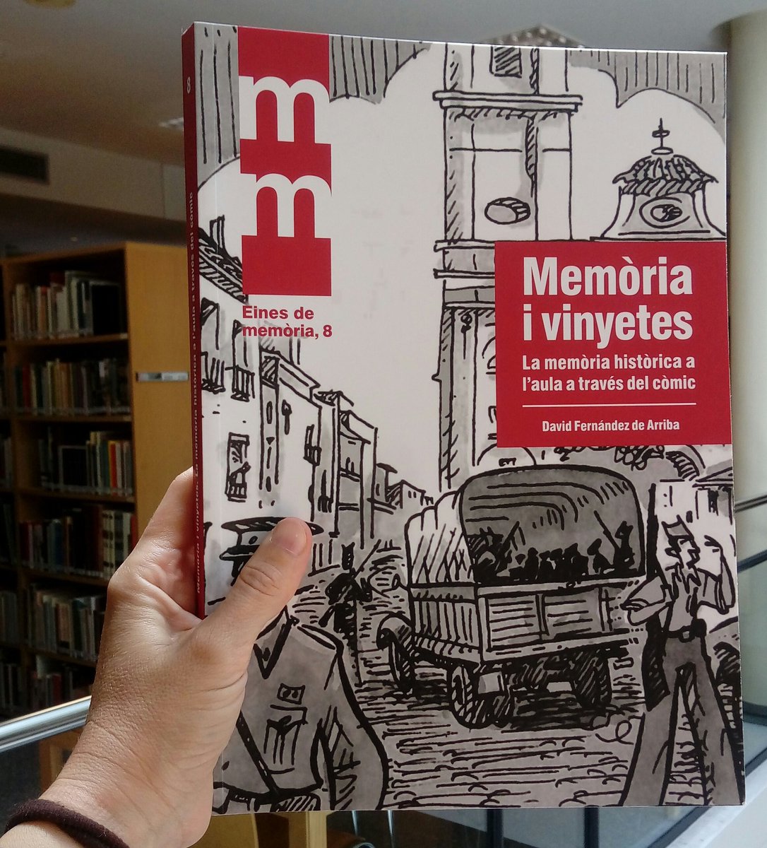 #MemòriaiVinyetes de @historiaycomic  ja a #Etnobiblio del @valenciaetno!!!
Gràcies a #MemorialDemocràtic de @gencat per l' enviament!
#MemòriaHistòrica