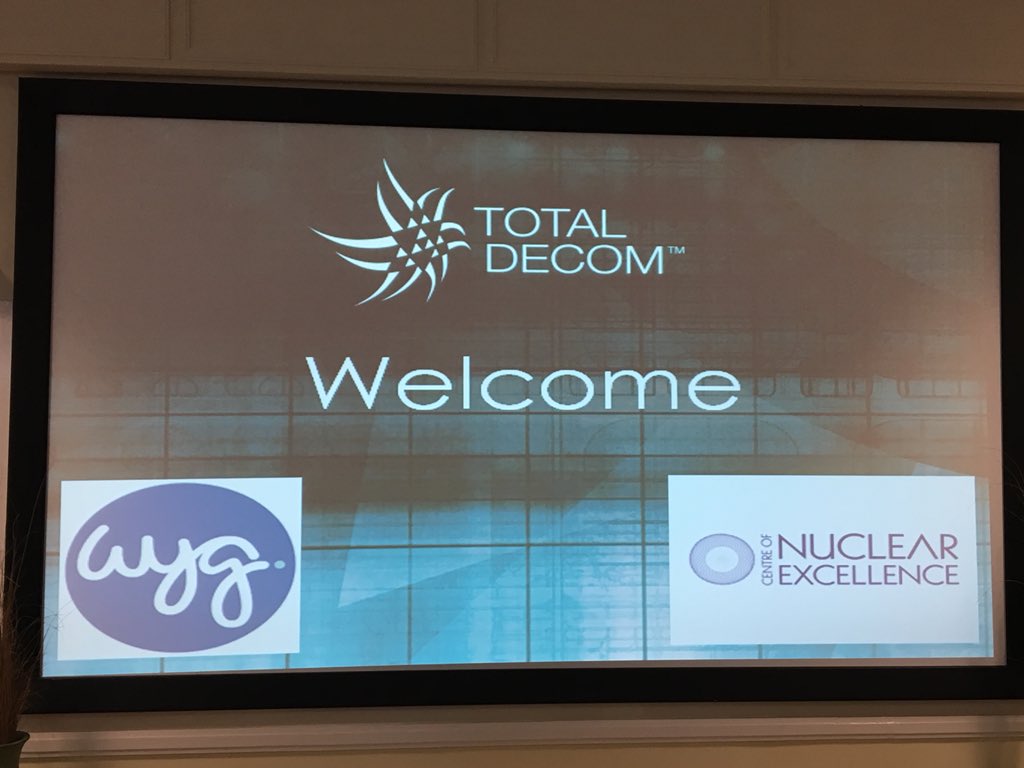 VGCGroup's tweet photo. Jackie @Jack1eCuthbert is at @TotalDECOM conference at @ThorntonSciPark #totaldecom #win #womeninnuclear @morgansindall @kiergroup https://t.co/i95tsw0GSc