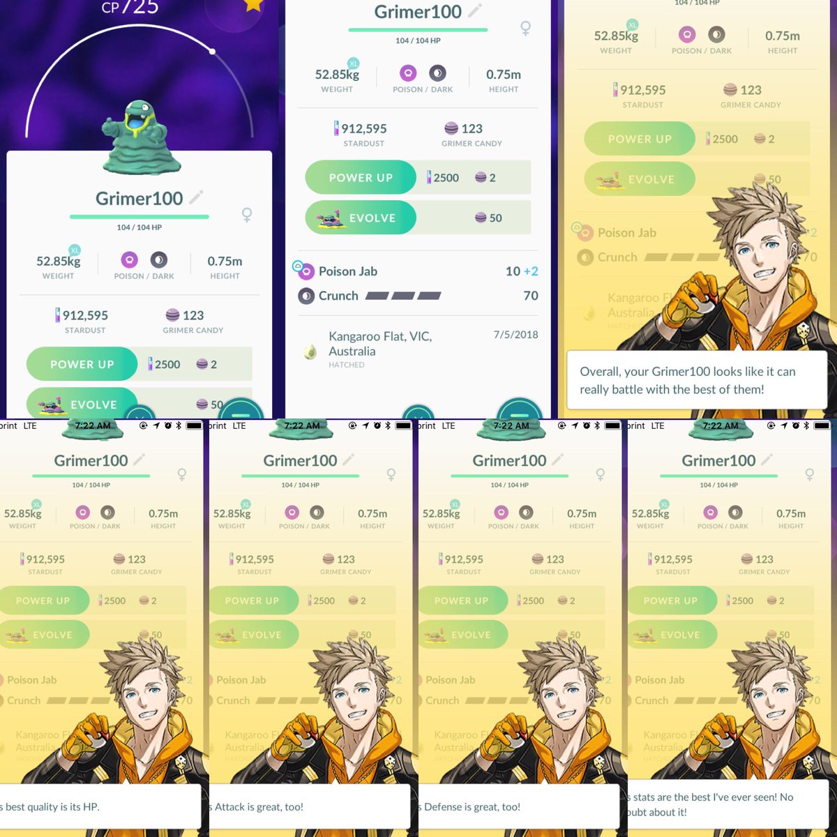 andash05's tweet image. I think I might be @joooosha ‘s favorite. #pokemongo #frandship #AlolanGrimer