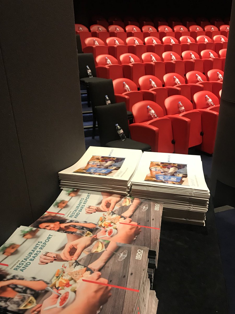 All set <a href="/Firmdale_Hotels/">Firmdale Hotels</a> Soho Hotel for <a href="/bdoaccountant/">BDO UK</a> annual Restaurants and Bars Forum with <a href="/Barclays/">Barclays Bank</a> @fourthnews #cantwait