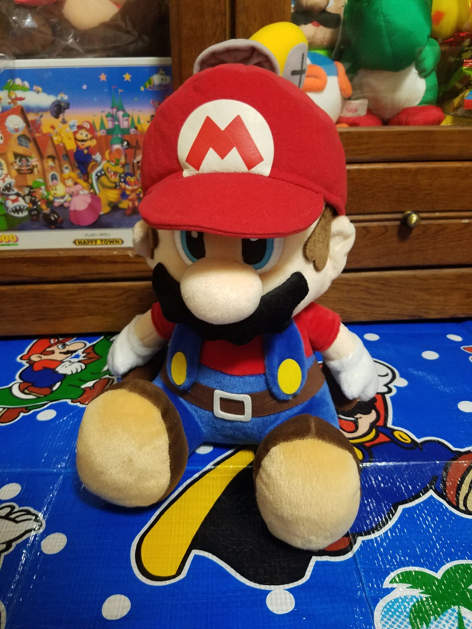 マリオサンシャインぬいぐるみ 今年の夏に、自分でスーパーマリオサンシャインのぬいぐるみセットを作