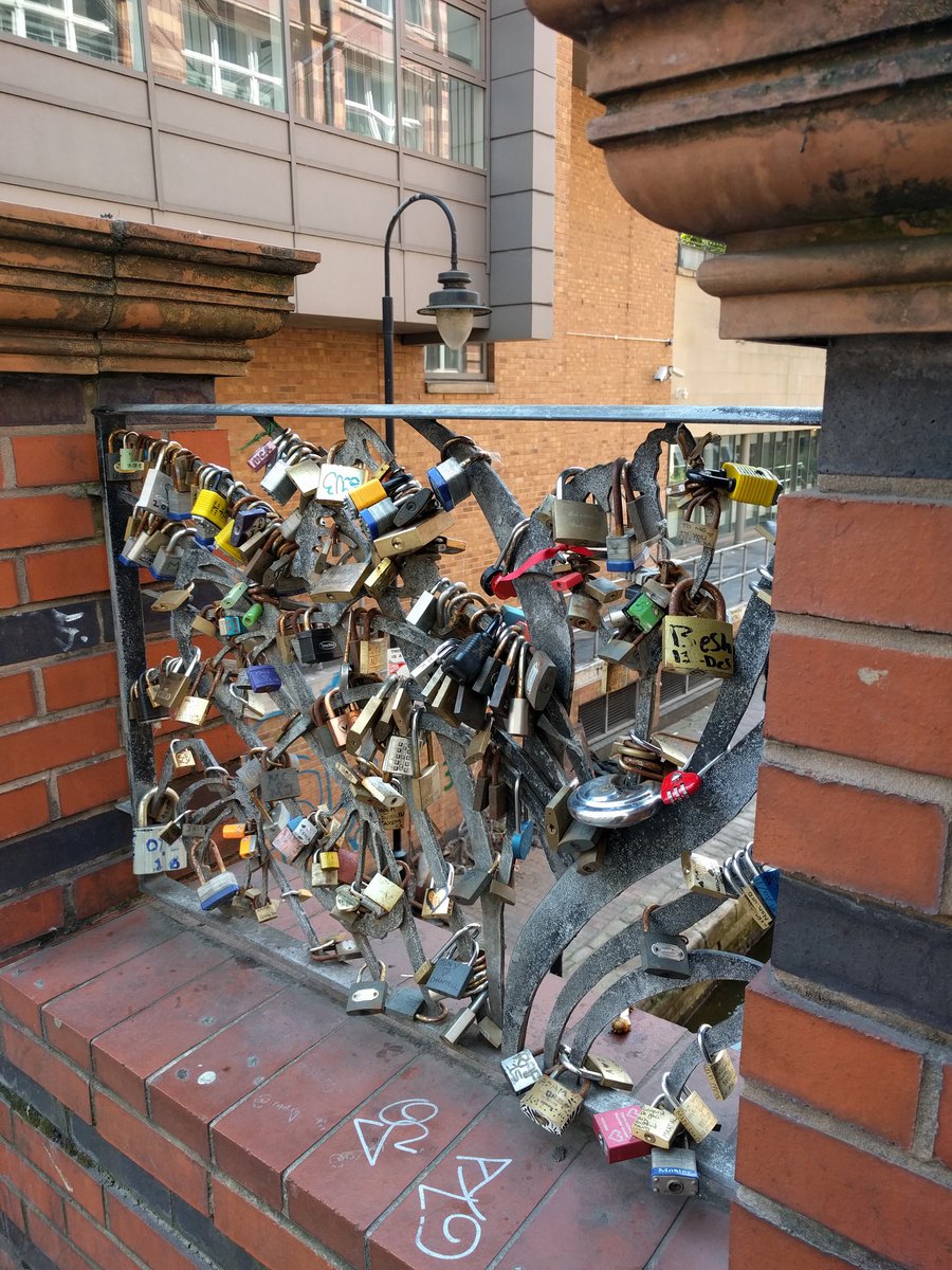 GaryAx's tweet image. Currently in Manchester and saw this, are there laws about opening "abandoned" locks? :D