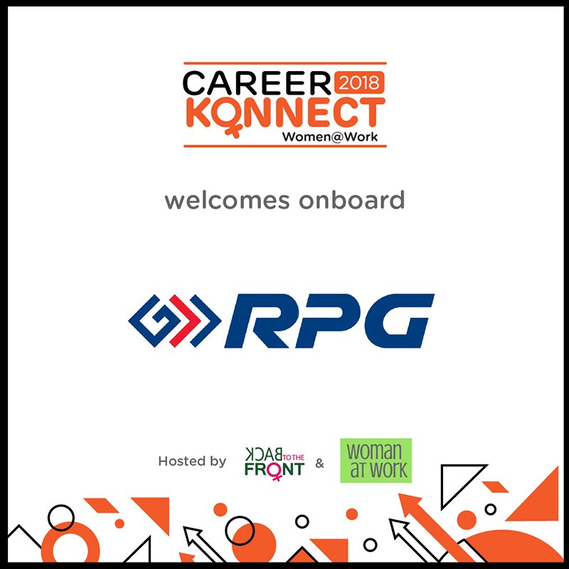 Career Konnect 2018 is happy to welcome RPG Group onboard! REGISTER NOW to explore a host of career opportunities with a leading Inclusive Employer at goo.gl/diqJsz

#RPG #diversityandinclusion #genderequity #hiring #careeropportunities #careerdevelopment #jobsearch