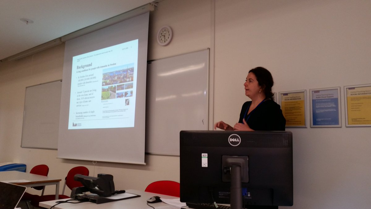 Elzana Odzakovic discusses the experience of walkable neighbourhoods for people with dementia in Sweden