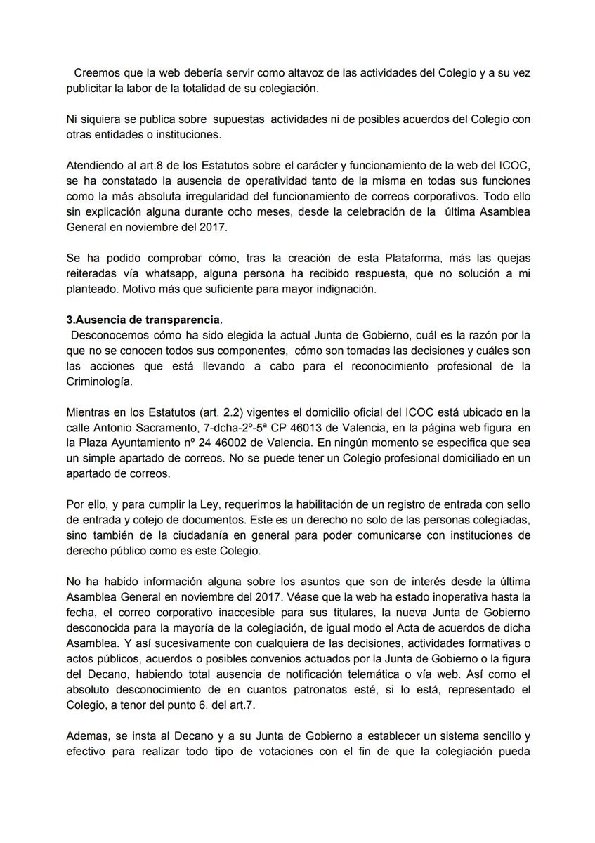 ClementeAlbert's tweet photo. Sabor agridulce. Por un lado inmensa alegría por haber asistido a #Cecrim18 y haber conocido y reencontrado  criminólogos de toda España. Comprobar avances en proyectos individuales y colectivos. La gente pregunta qué pasa con el Colegio Valenciano? Esto pasa #regeneraricoc https://t.co/U2r0lrsfgE