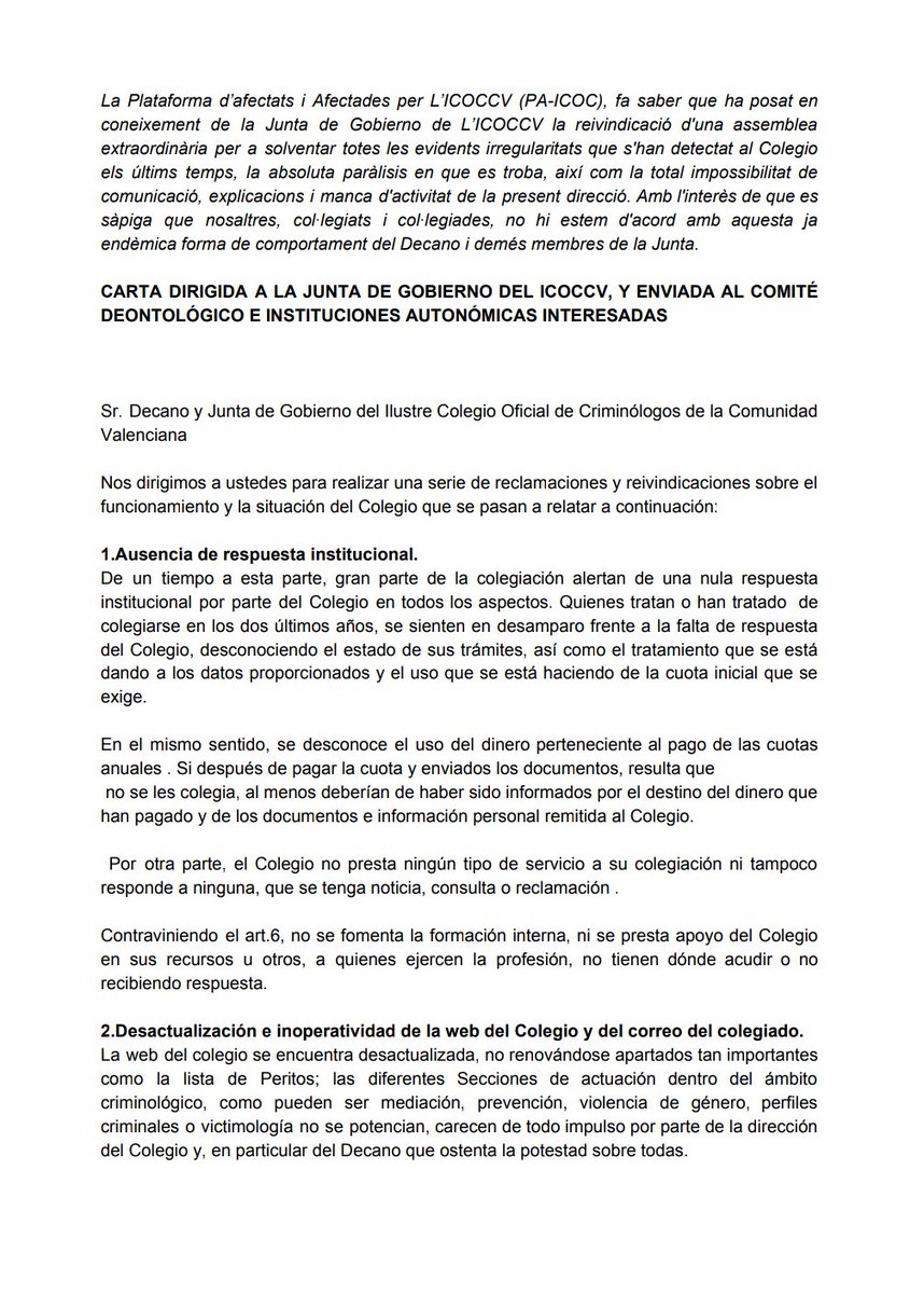 ClementeAlbert's tweet photo. Sabor agridulce. Por un lado inmensa alegría por haber asistido a #Cecrim18 y haber conocido y reencontrado  criminólogos de toda España. Comprobar avances en proyectos individuales y colectivos. La gente pregunta qué pasa con el Colegio Valenciano? Esto pasa #regeneraricoc https://t.co/U2r0lrsfgE