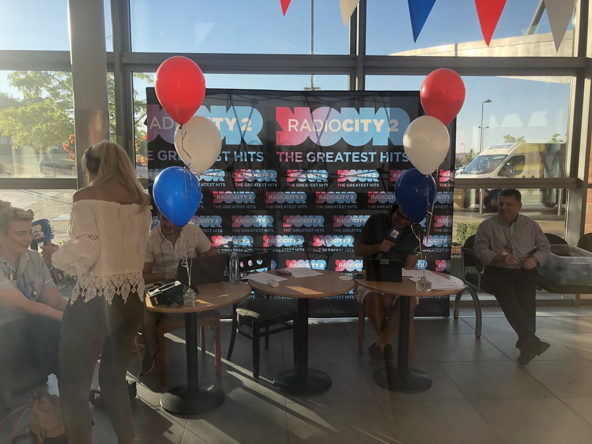 DPartybox's tweet photo. ❤️💙❤️Proud to be a part of the celebrations for 70 wonderful years of our NHS alongside @RadioCity2 this morning! We are so lucky! ❤️💙❤️ #thankyouNHS #NHS70 https://t.co/6TLd7DEGmj