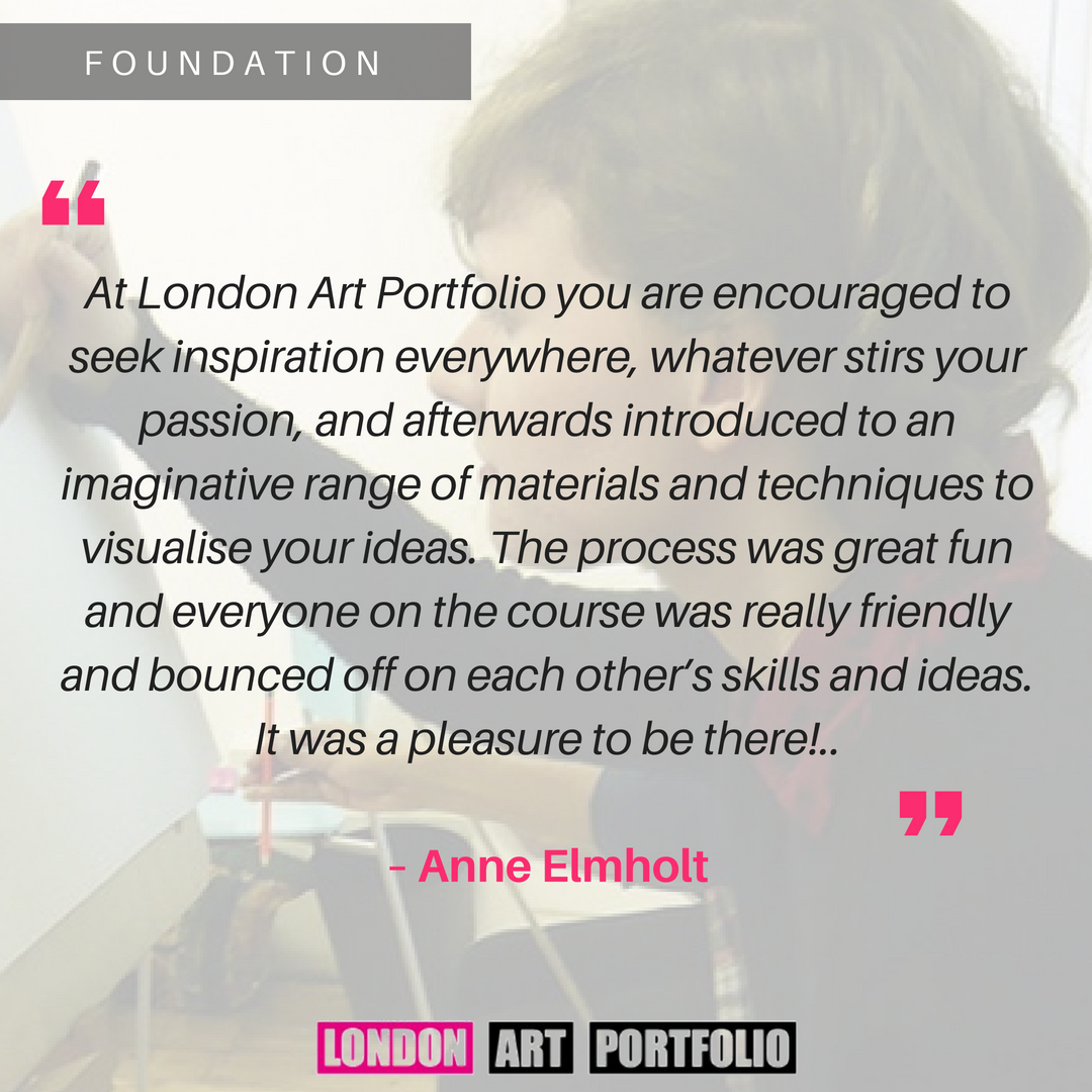 LdnArtPortfolio's tweet photo. We deliver a diagnostic Foundation Course that offers specialist pathways in the following fields of art & design: #FineArt, #FashionDesign, #TextileDesign, #GraphicCommunicationDesign, #3DSpatialDesign, #ArchitectureDesign.
Learn more: https://t.co/mb592nH27H https://t.co/tYjFsKkRKA