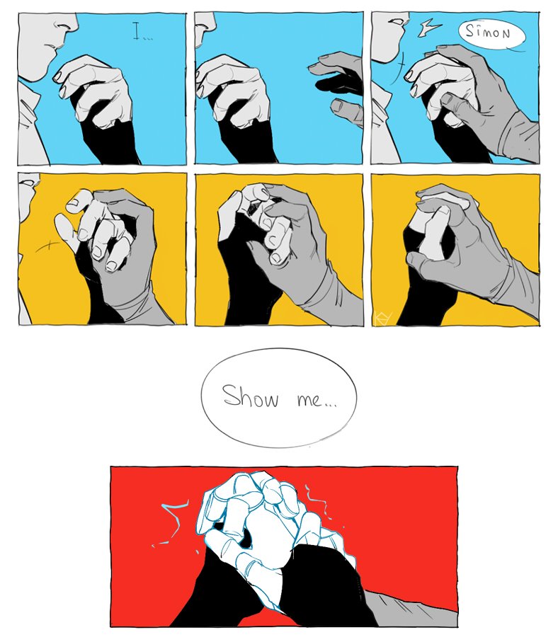 KaySD999's tweet image. приятного аппетита 
#DetroitBecomeHuman 
part one here -