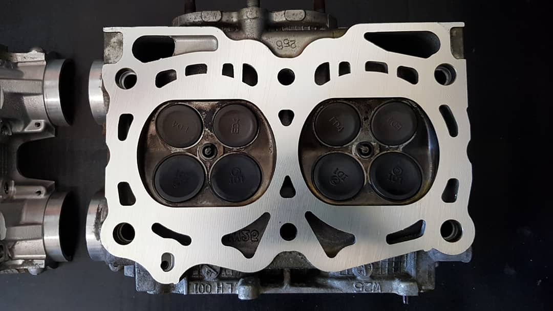 Before and after #pressureTest and #reface  on a #subaru #impreza heads. 

#twinheads #engineservice #enginecomponents
#subaruimpreza #subaruimprezalimitededition #oldschool #classiccars #retrocars #carswithoutlimits #luxurycars #norwich #uk