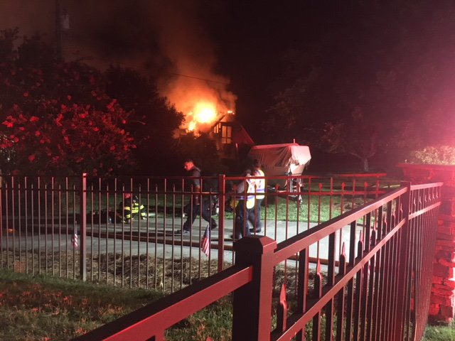 wsoctv's tweet photo. #BREAKING: Firefighters are battling a raging fire at home in Mooresville. We have LIVE updates from the scene on #Daybreak --> https://t.co/utlXYSVwja https://t.co/Rb2cLYeEAy