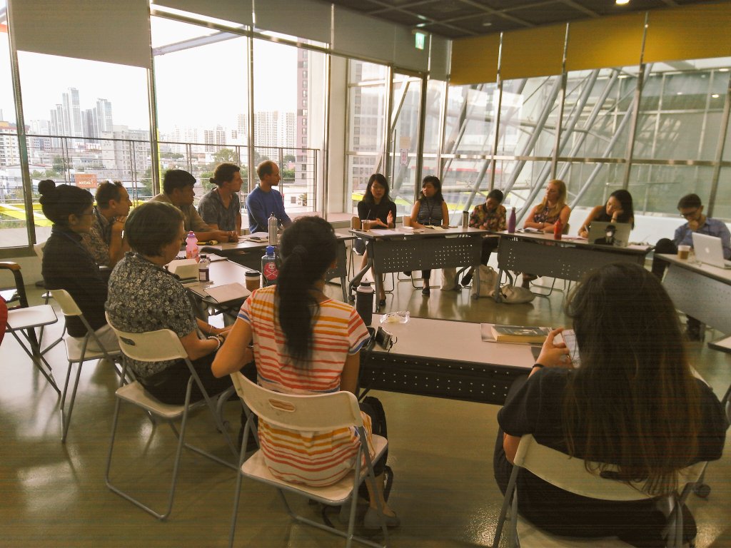 PSiFuturists's tweet photo. An intimate session with Elizabeth Son discussing her new monograph "Embodied Reckonings" and discussing the ethics of scholarly work involving difficult histories. Don't miss her book launch tomorrow at 10AM! #PSi24 #PSiFutures https://t.co/f35mQRqXFH