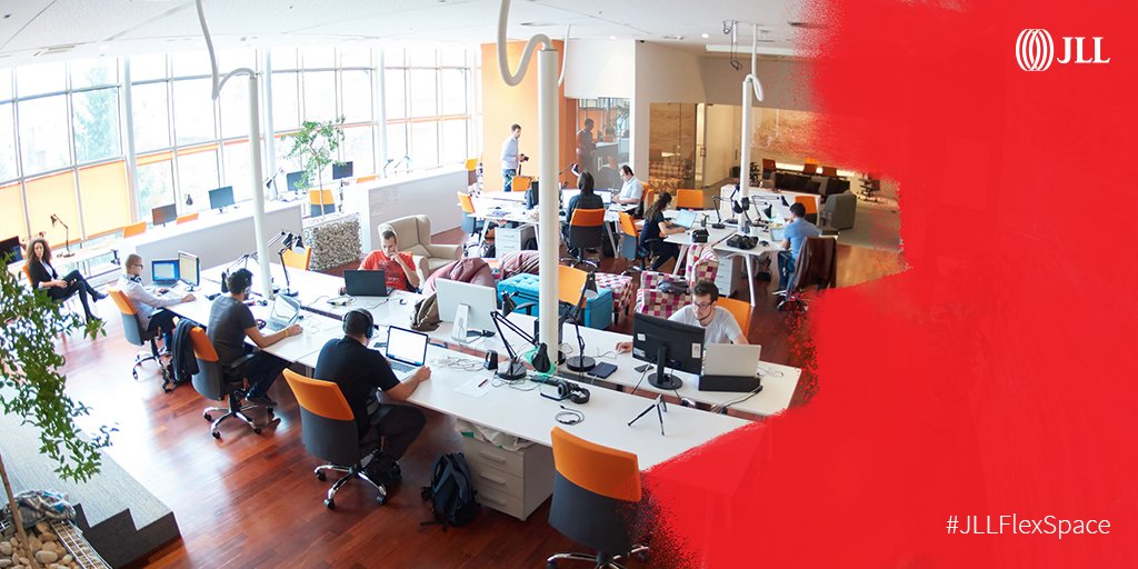 JLL's tweet photo. Choose the right technology, integrate and collaborate to make flexible space work for you. JLL reveals more: https://t.co/MpblsZ8WRz  #JLLFlexSpace https://t.co/w4jtjT4R5Y
