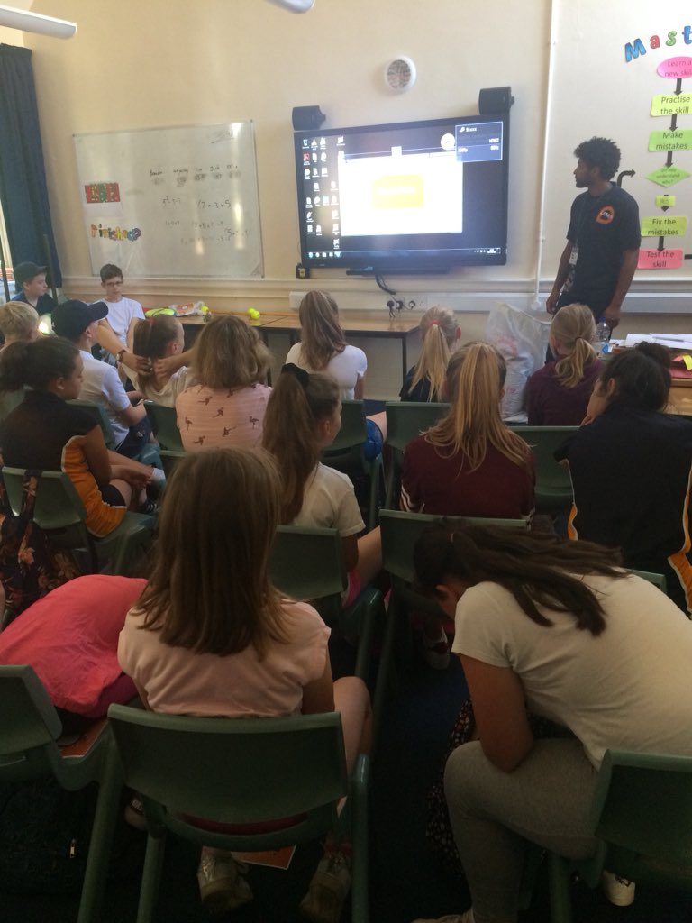 Year 7 STEM in sport day is well underway #stem <a href="/CampdenSchool/">Chipping Campden School</a>