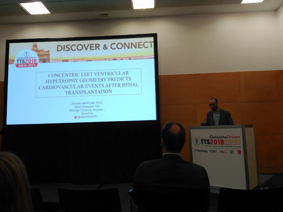 EdoardoMelilli's tweet photo. Closing day of ##TTS2018 a lot of people still here, enjoy a lot the session on cardiovascular complication after transplantation https://t.co/LldCTXMVml