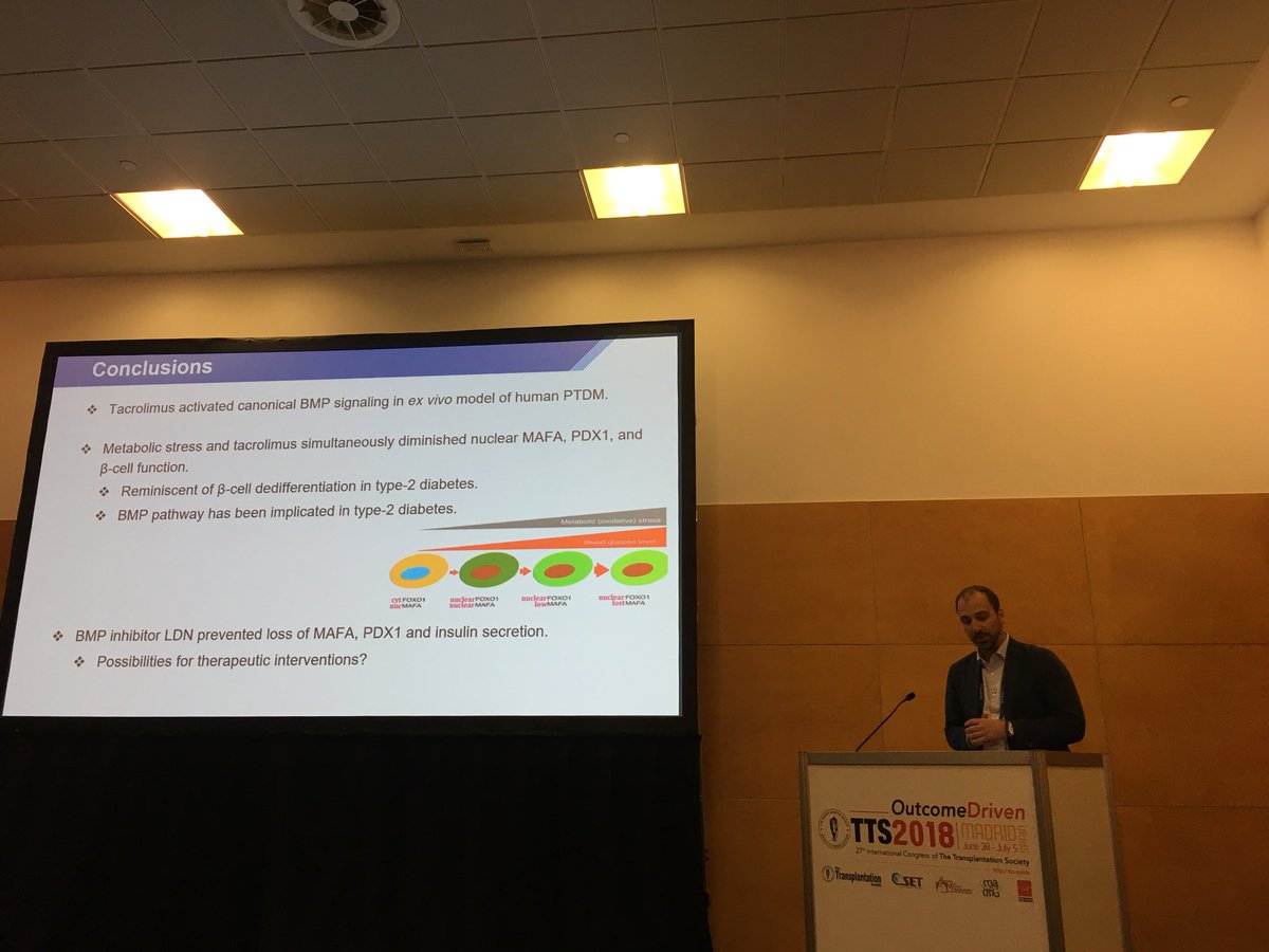 EdoardoMelilli's tweet photo. Closing day of ##TTS2018 a lot of people still here, enjoy a lot the session on cardiovascular complication after transplantation https://t.co/LldCTXMVml