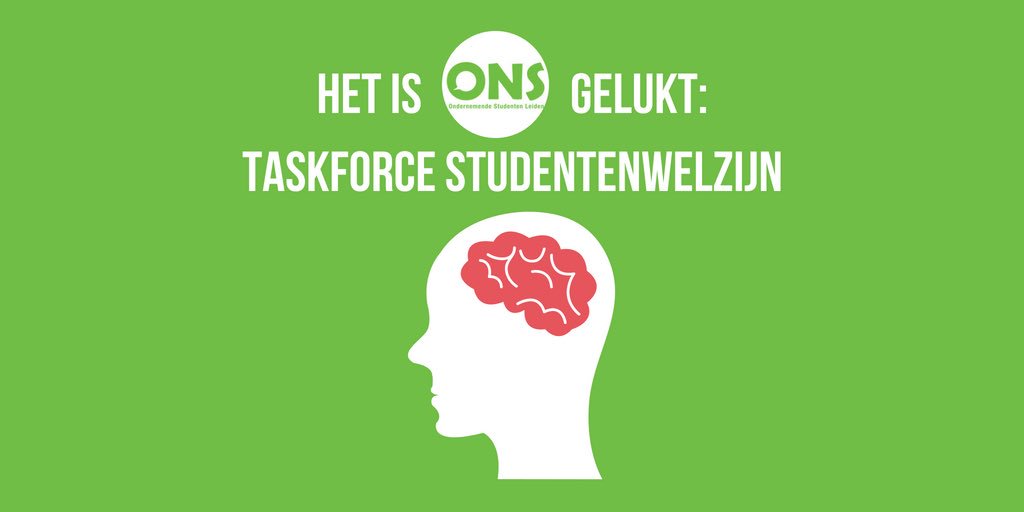Steeds meer studenten lijden aan mentale klachten. ☹️ Daarom hebben we een notitie geschreven met als boodschap: help ons!

Maandag heeft het ⁦<a href="/UniLeiden/">Universiteit Leiden</a> CvB ⁩toegezegd een taskforce op te richten die oplossingen gaat uitwerken om het mentale welzijn te verbeteren!💪