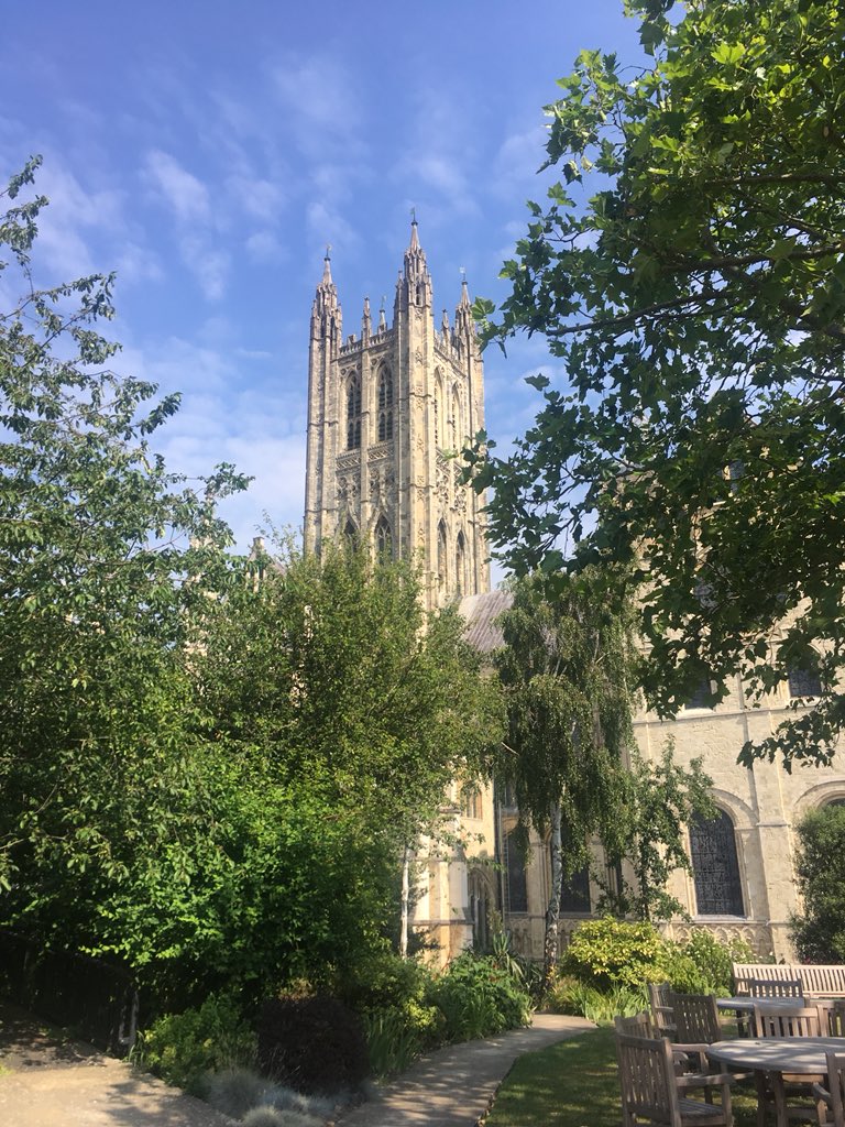 A beautiful sunny day overlooking Canterbury Cathedral for the <a href="/macmillancancer/">Macmillan Cancer Support</a> legacy event in Kent. Looking forward to welcoming our guests.