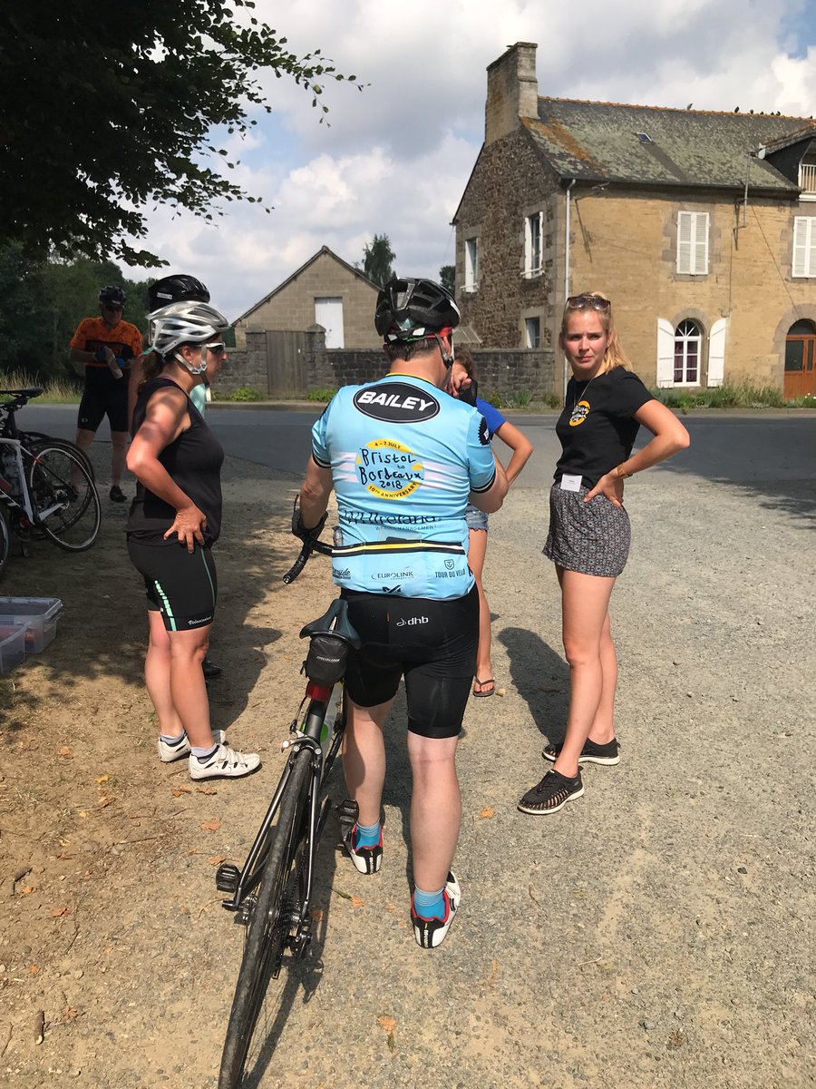 bris2bordeaux's tweet photo. First French water stop for our extreme riders! Don’t forget to follow us on our other social media for more updates.

Instagram: bristol_2_bordeaux Facebook: @bristol2bordeaux Bristol to Bordeaux cycle challenge https://t.co/rX9fpr75Z8