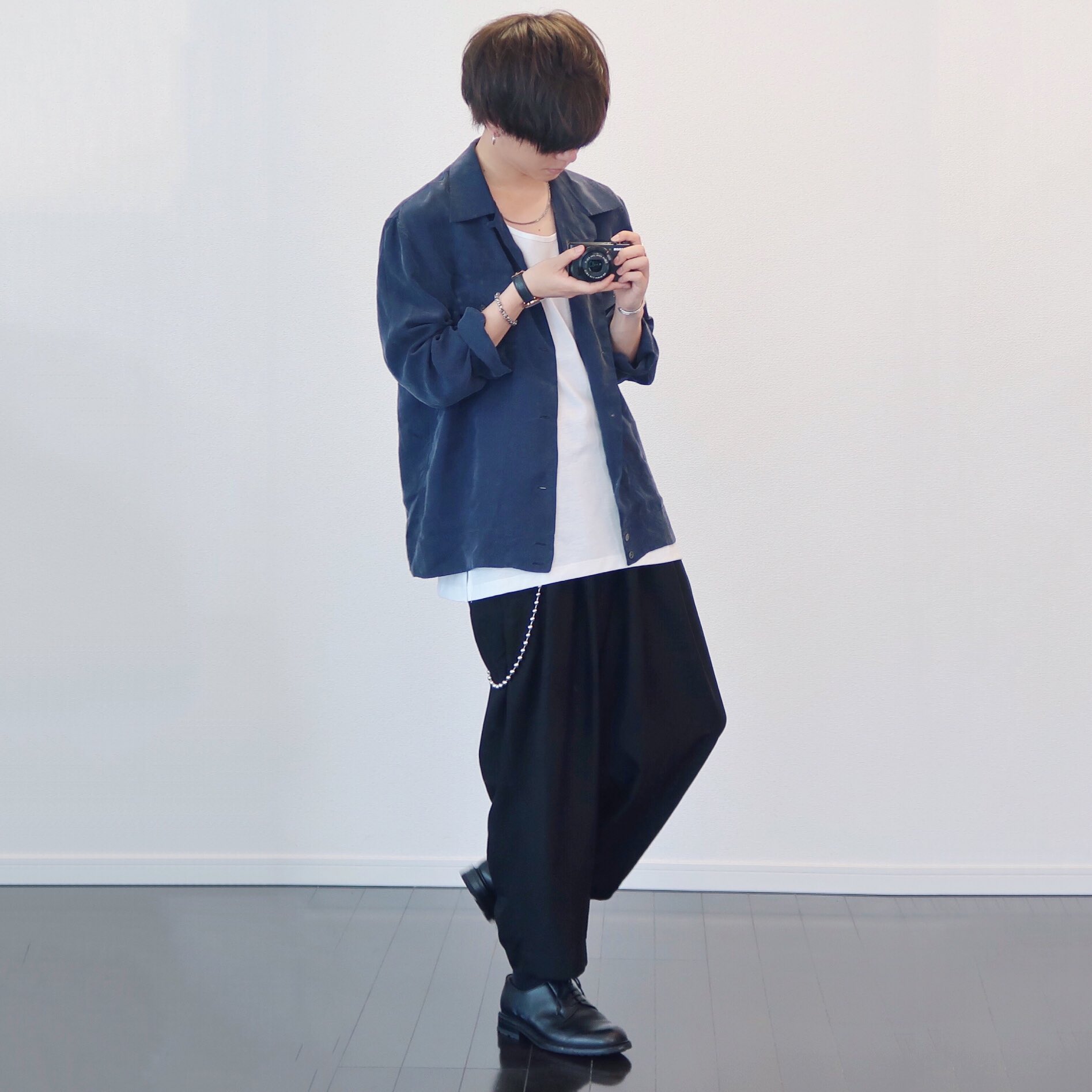 げんじ 青いシャツコーデ いいと思ったらrt T Co hhygd1zc Twitter