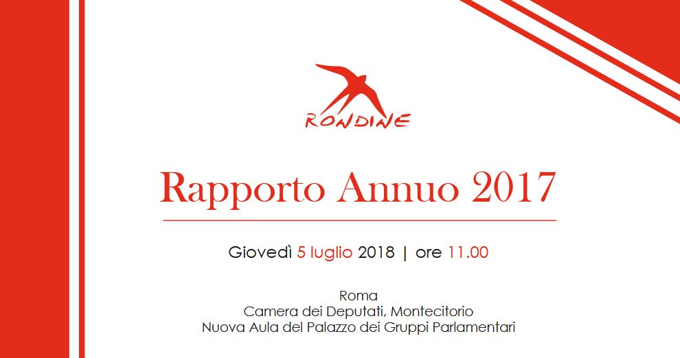 Rapporto annuo 2017 #Rondine:
apre i lavori il Vice Presidente <a href="/Montecitorio/">Camera dei deputati</a> <a href="/Ettore_Rosato/">Ettore Rosato</a> "Questa è la casa degli italiani, complimenti a @rondinenobel e a @fondvodafone per il supporto"
#CameraIncontri 
Qui il live video 👇
webtv.camera.it/evento/12708