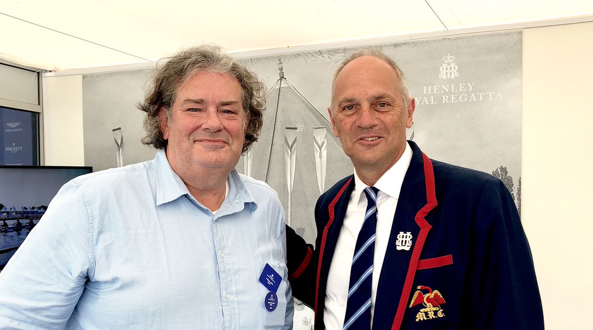 Just interviewed Sir Steven Redgrave at Henley. Great insight and imaginings about the Henley Peace Regatta. Very appreciative of his time. The story keeps getting more enthralling. <a href="/rowingrelated/">RowingRelated</a> <a href="/RowingAust/">Rowing Australia</a> <a href="/fatsculler/">Daniel Spring</a> @sarahcookaus <a href="/rowingrelated/">RowingRelated</a> <a href="/GregDenieffe/">Greg Denieffe</a> <a href="/Fmhsp/">SP607</a>