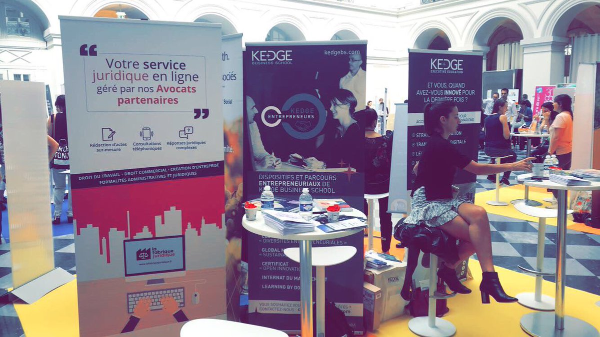 <a href="/lafabjuridique/">La Fabrique Juridique</a> est présente au Forum de la Création et de l’Attractivité sur le stand de @kedgebsBDX. Venez nous rendre visite 😀
#FCA2018