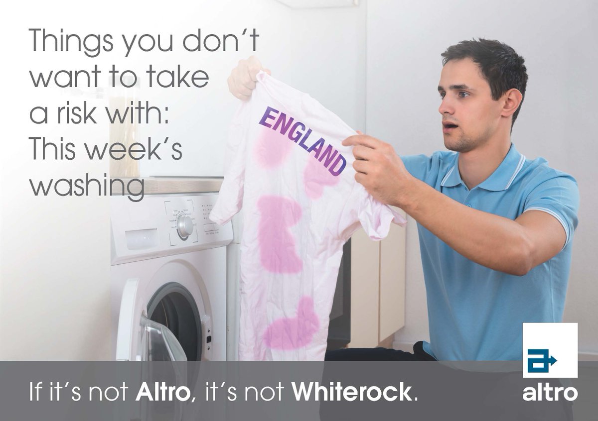 AltroFlooring's tweet image. Things you don’t  want to take  a risk with: This week’s  washing  
#notAltro? #notWhiterock!  ow.ly/fS4L30kttyF